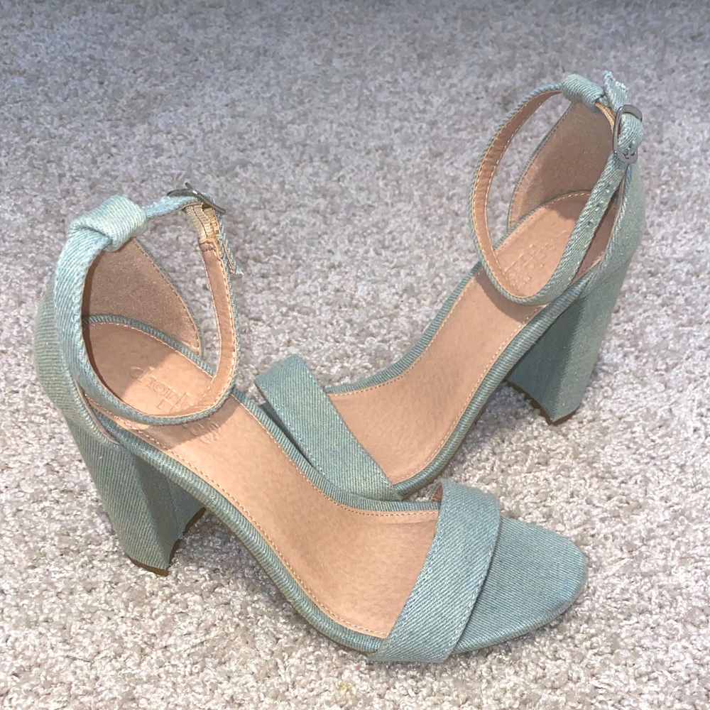 blue Charlotte Russe heels